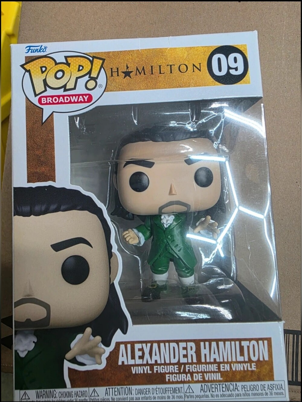 Funko Alexander Hamilton Green and White Pop! Vinyl Figure